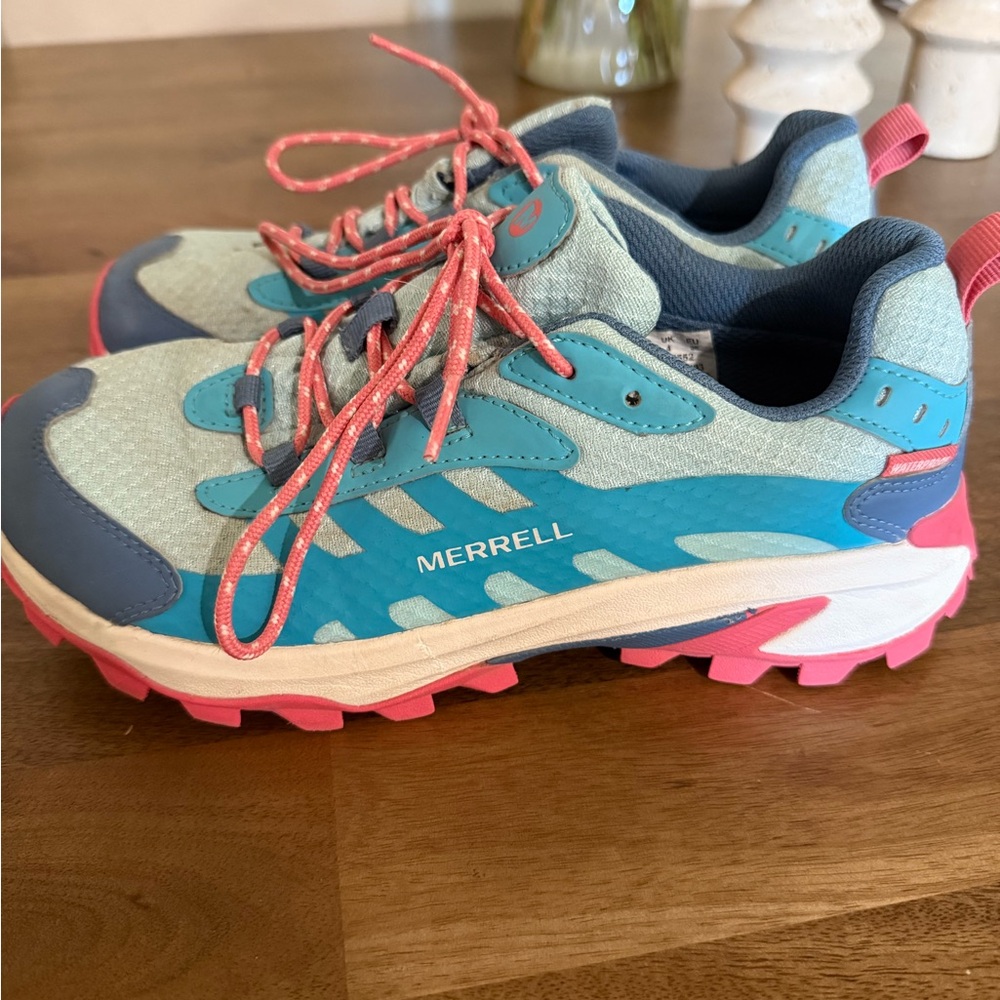 Merrell Kids' Blue and Pink Shoes